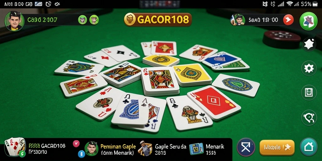 Tampilan gameplay GACOR108 yang seru dan menarik.
