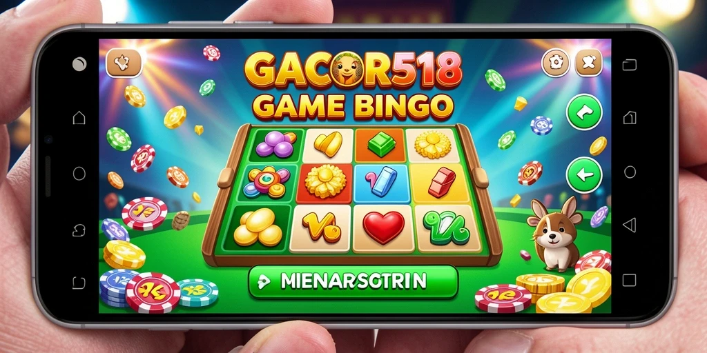 Tampilan menarik dari gameplay GACOR518 yang penuh keseruan Bingo.