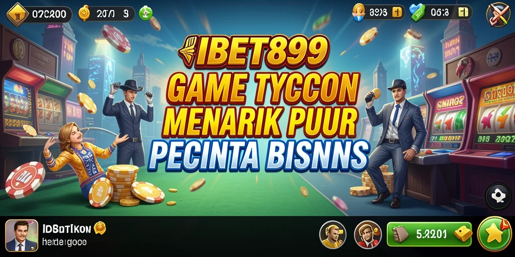 Screenshot utama IBET899 menampilkan momen seru dalam mengelola bisnis.