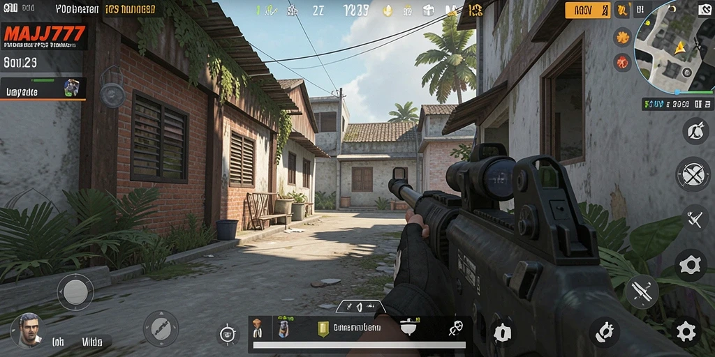 Gameplay menarik di MAJ777 dengan aksi tembak-menembak mendebarkan.