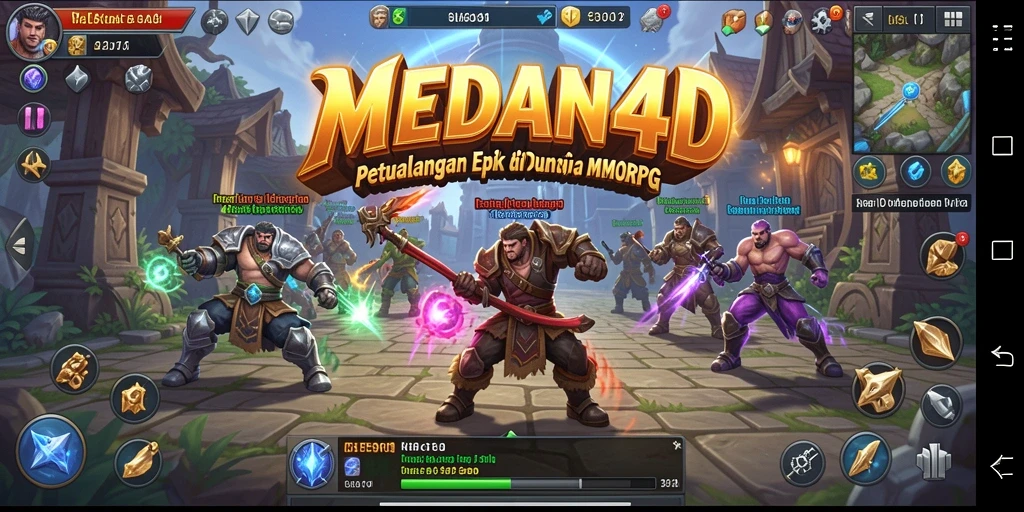 Tampilan screenshot permainan MEDAN4D yang terlihat penuh aksi dan petualangan.