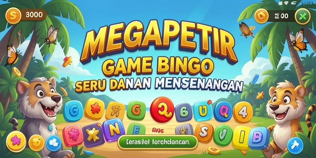 Tampilan gameplay MEGAPETIR yang seru dan menghibur.