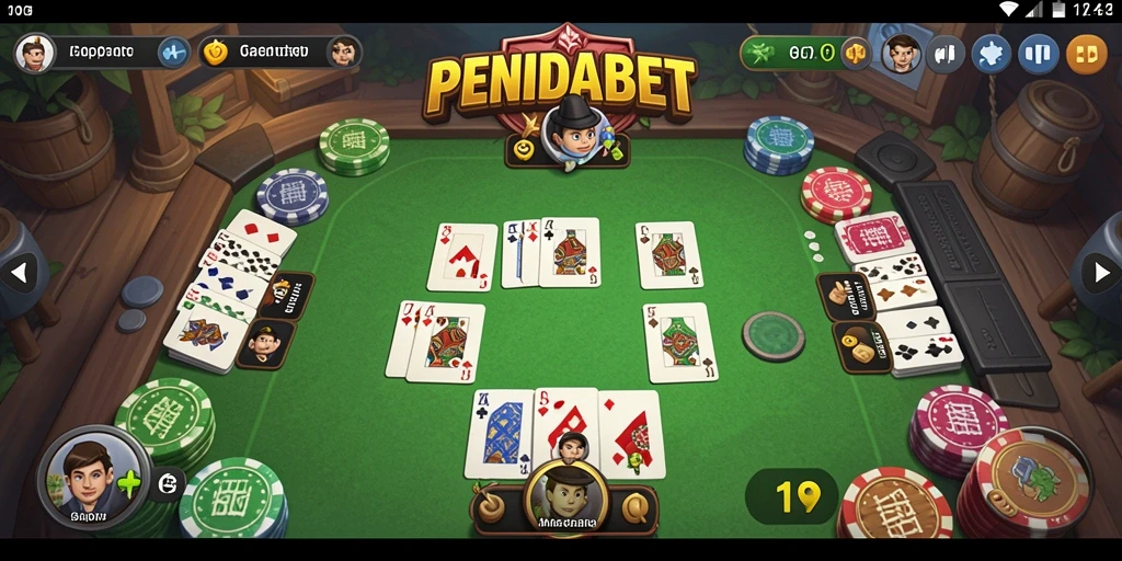 Gameplay Gaple di PENIDABET yang menarik dan dinamis.