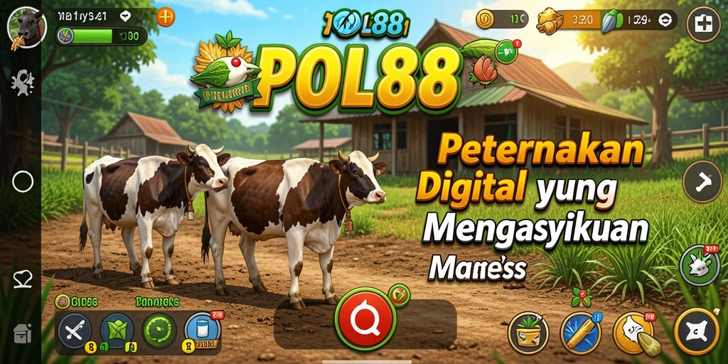 Tangkapan layar gameplay menarik dari POL88 dengan elemen pertanian.
