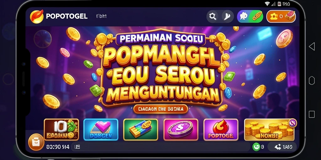 Tampilan gameplay seru dari permainan Slot POPOTOGEL.