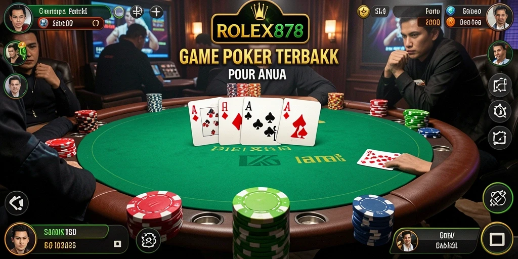 Gameplay seru dan menegangkan dalam ROLEX878.