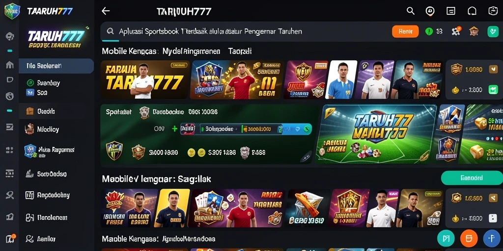 Tampilan gameplay TARUH777 yang menarik dan interaktif.